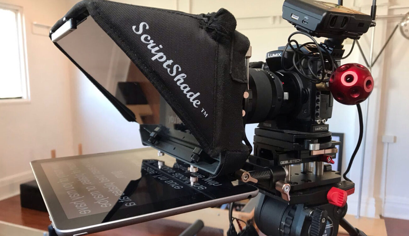 Genustech ScriptShade Mattebox - A Teleprompter for Content Creators
