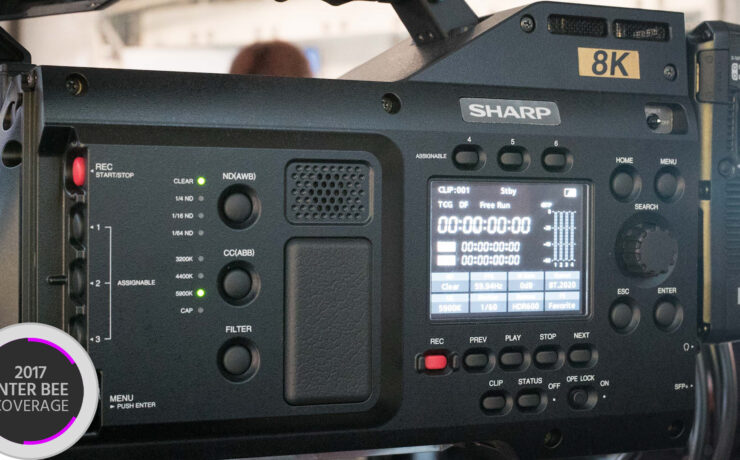 The Sharp 8K Camera - First Look at the 8C-B60A