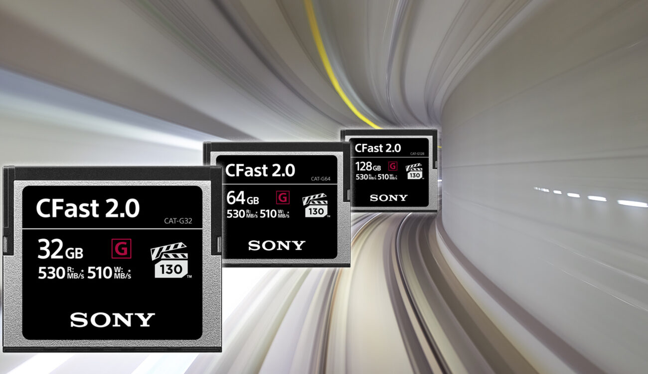 Get Even More Speed With These New Sony CFast 2.0 Cards