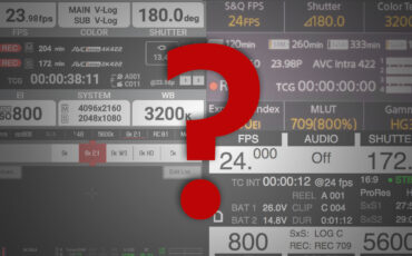 ULTIMATE Camera Menu Guide to ARRI, RED, Panasonic and Sony