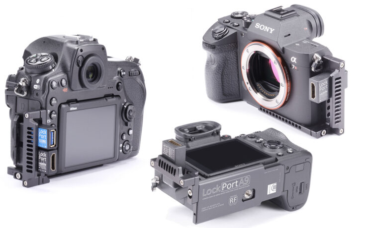 New LockPort HDMI Adapters for Sony a7R III, A9 and Nikon D850