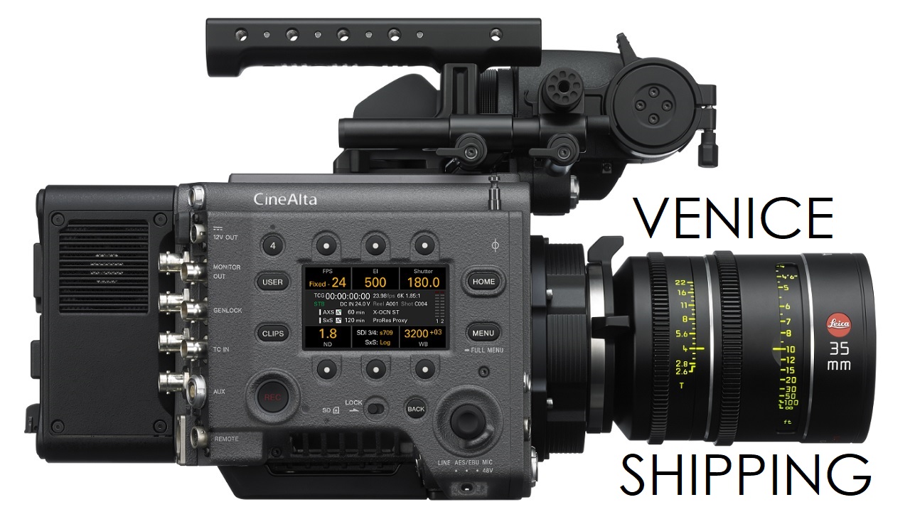 Sony VENICE Gets Dual Base ISO & Starts Shipping