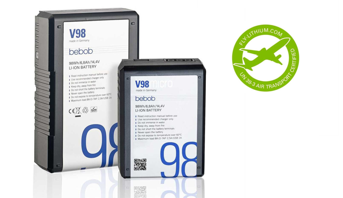 Bebob and Hawk-Woods Have Shrunk the Classic V-Mount Battery