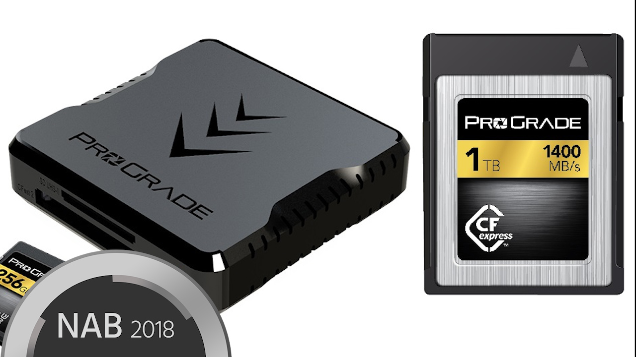 ProGrade Digitalが業界初のCFexpressカードを発表