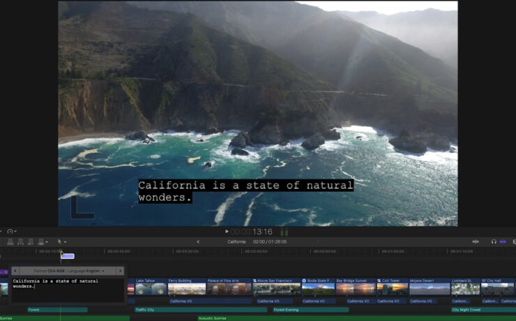 Apple Final Cut Pro Updated with new ProRes RAW Video Format and Advanced Closed Captioning