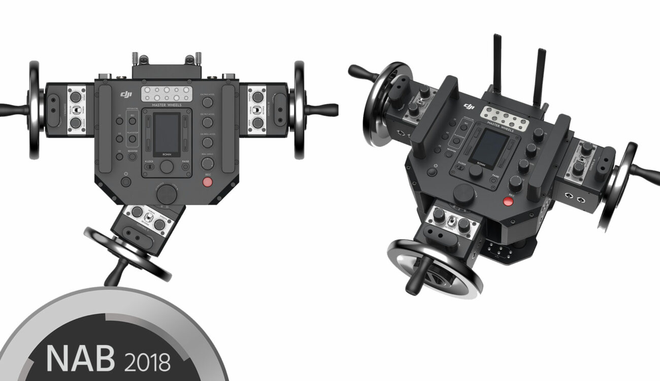 DJI Master Wheels and Force Pro - Remote Gimbal Control
