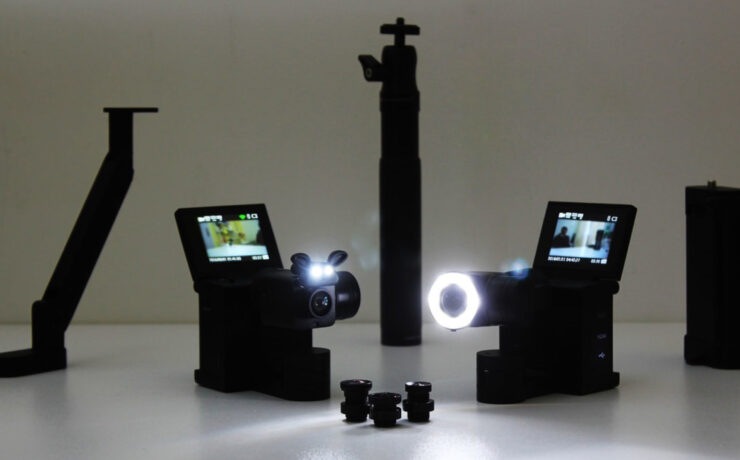 Meet the Idolcam: an Action 4K Camera with Gimbal and Lenses