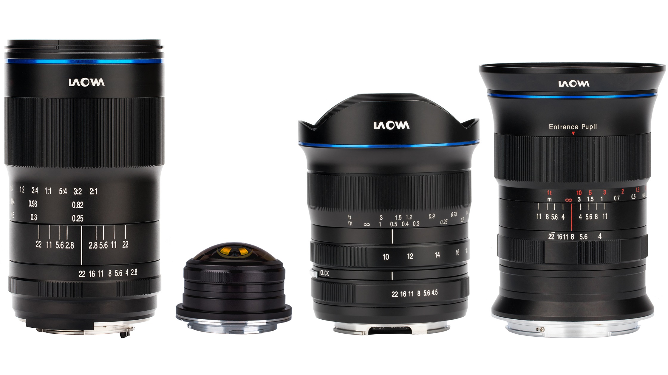 Nuevas lentes Laowa 4mm, 17mm, 100mm Macro, 10-18mm de Venus Optics