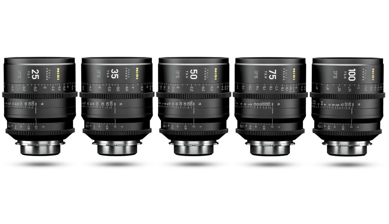 NiSi F3 Full Frame Cinema Prime Lenses Announced