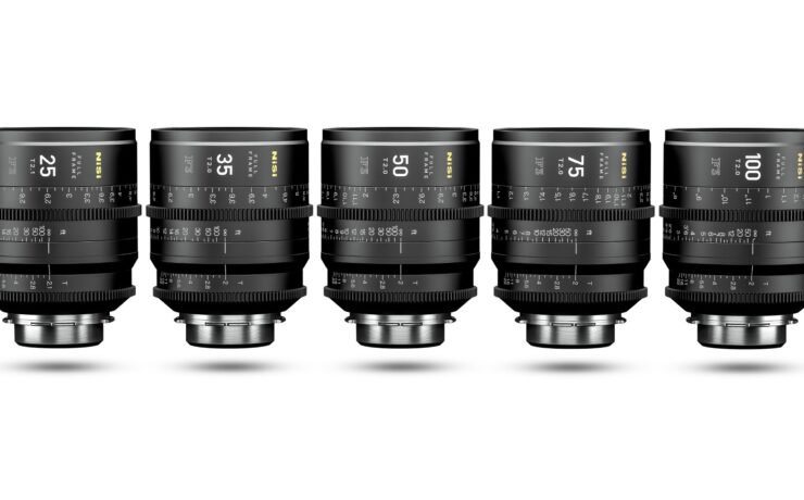 NiSi F3 Full Frame Cinema Prime Lenses Announced