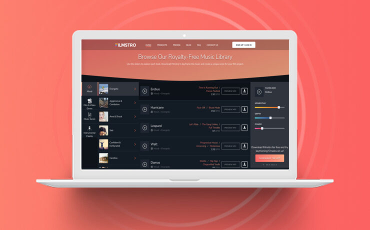 Filmstro Free Music for YouTube – Over 1,000 Royalty-Free Music Tracks