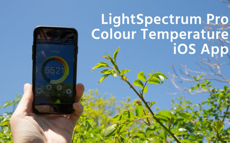 LightSpectrum Pro App - a Quick and Easy Colour Temperature Calculator