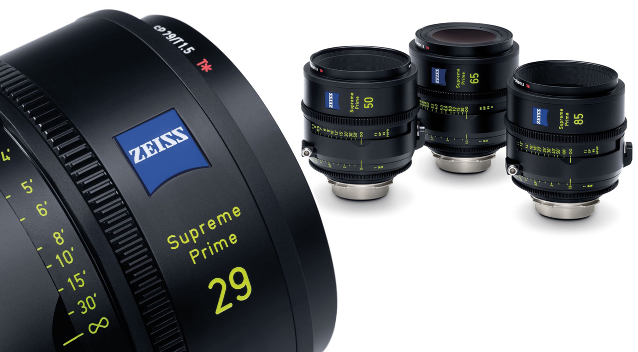 ZEISS Supreme Cinema Primes Announced - Large Format Continues to Grow