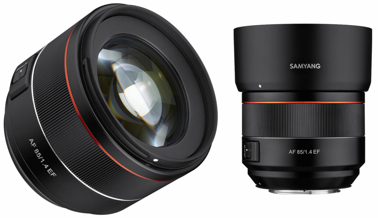 Samyang 85mm AF F/1.4 EF Announced, Another Canon Auto Focus Prime Lens