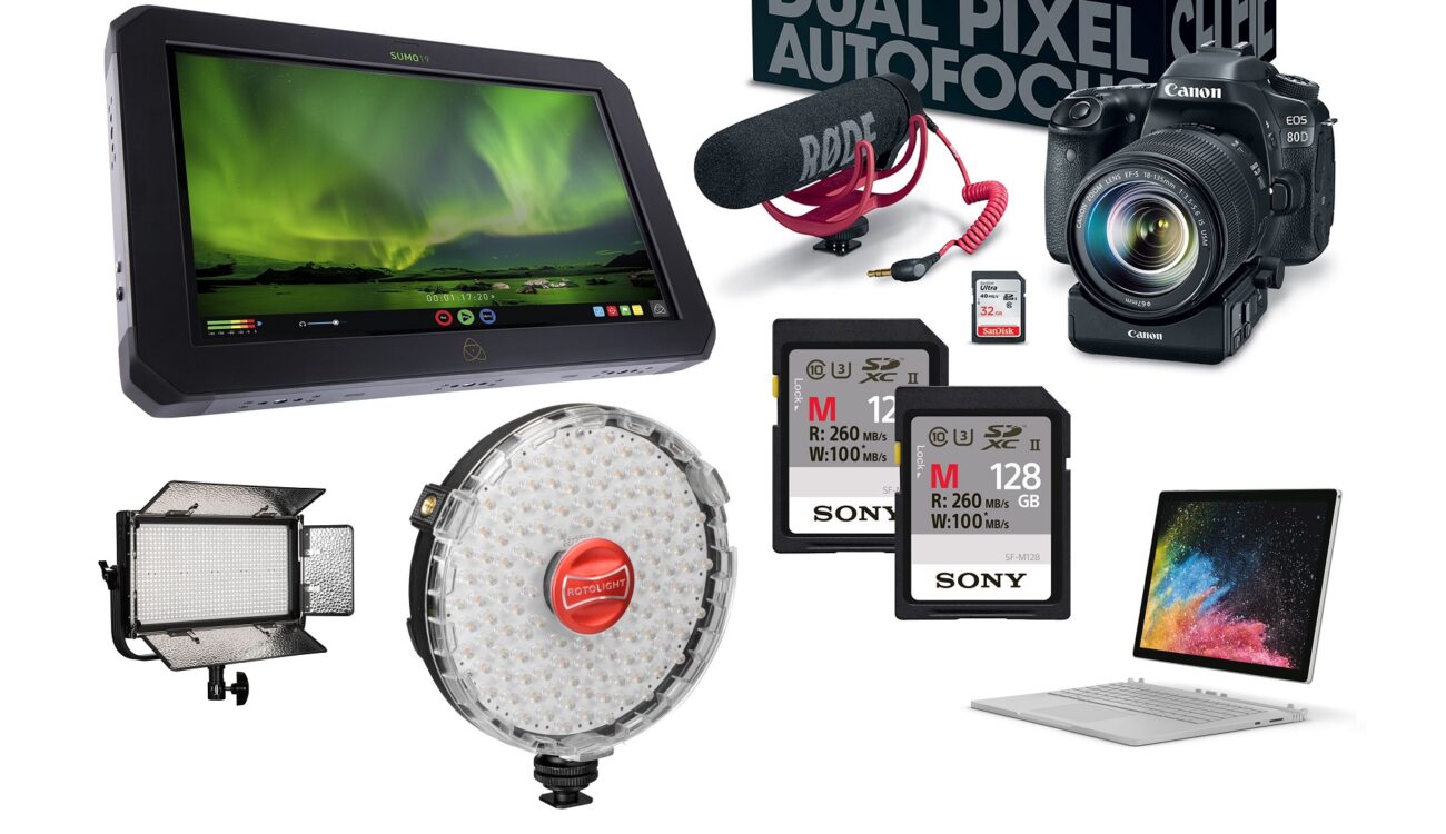 This Week’s Top 10 Deals for Filmmakers – Atomos, Canon, HP, Microsoft, Rotolight and more