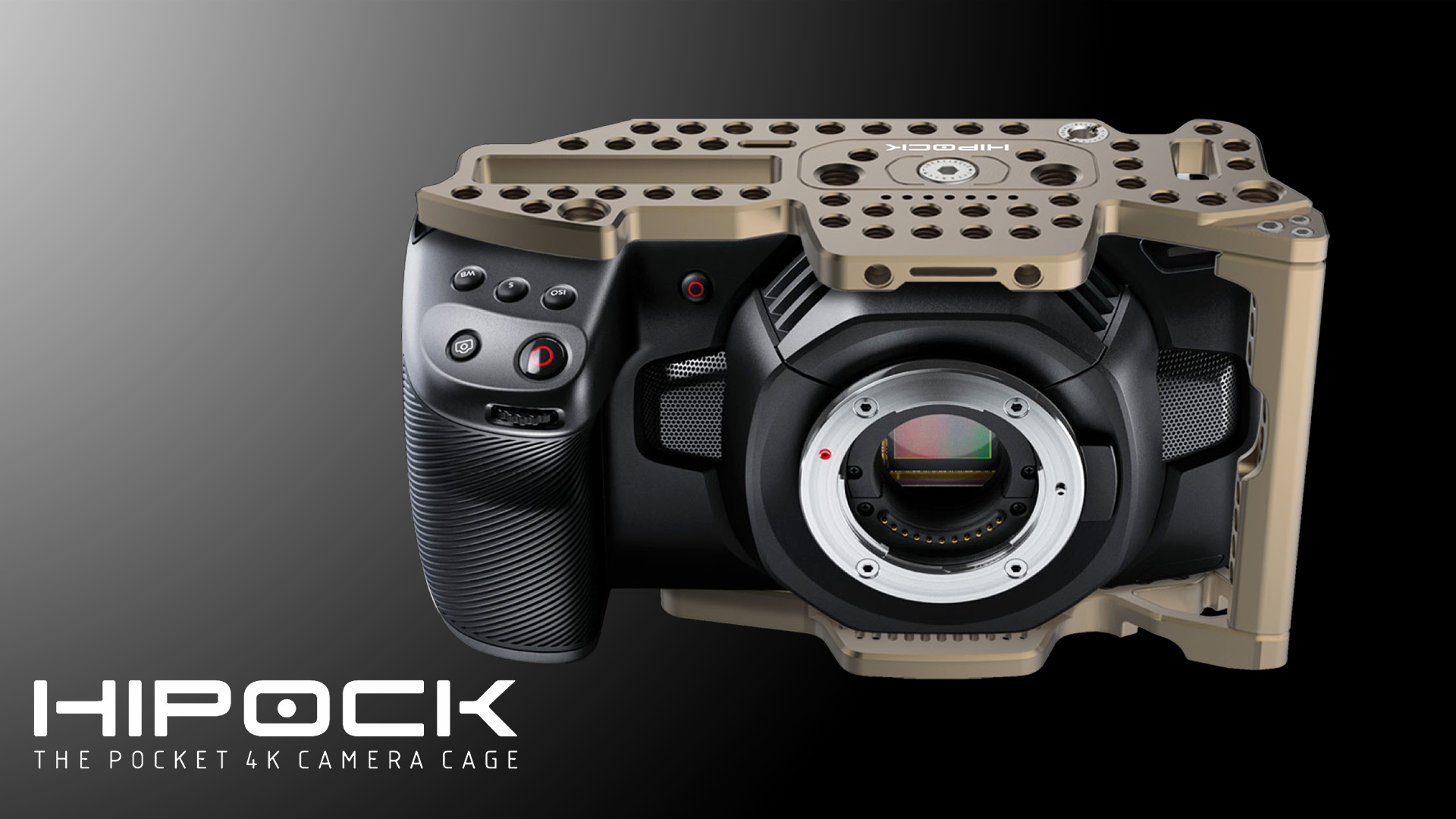 ロックサークル（LockCircle）のHiPock － Blackmagic Pocket Cinema Camera 4K用ケージ