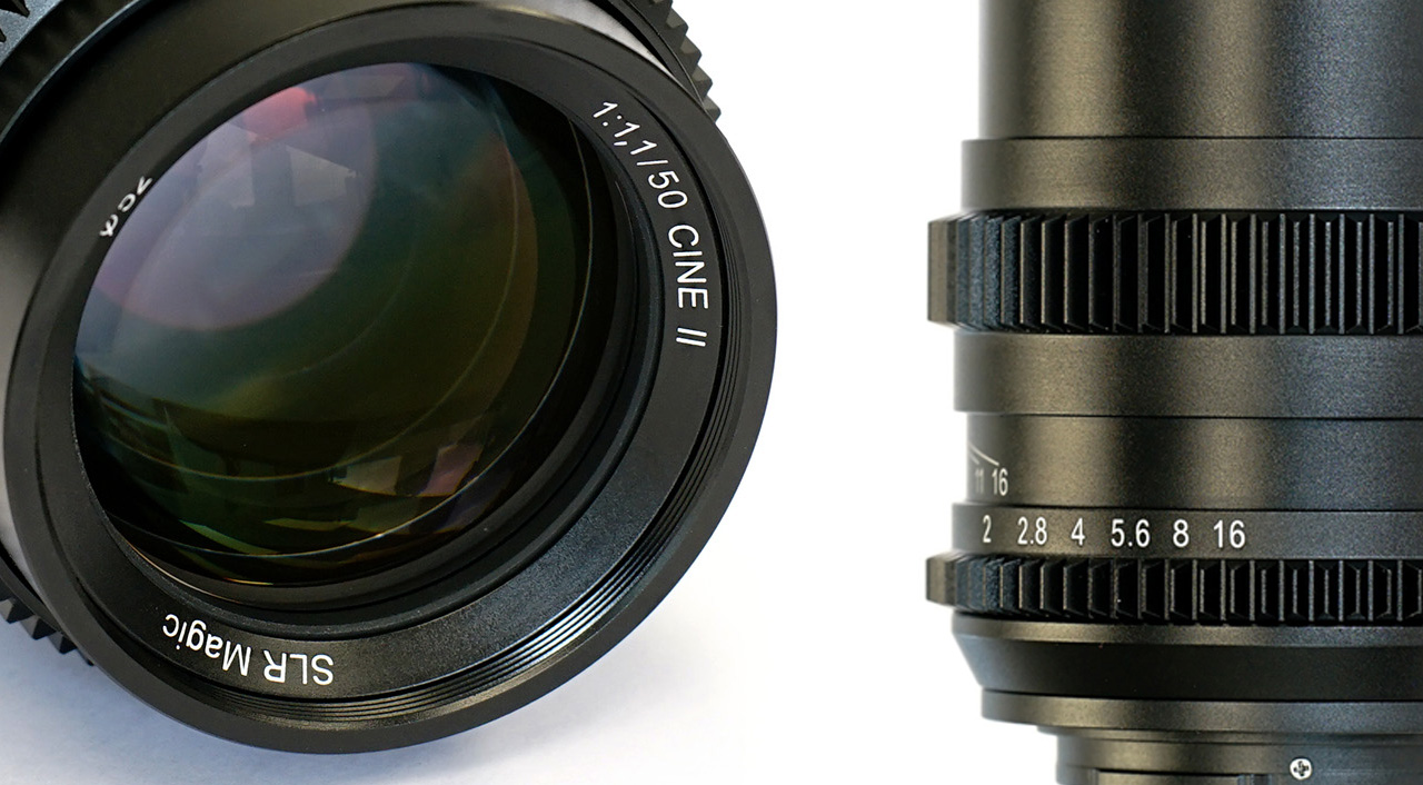 SLR Magic 50mm f/1.1 Cine Version II - Mismo Precio, Mejor Lente