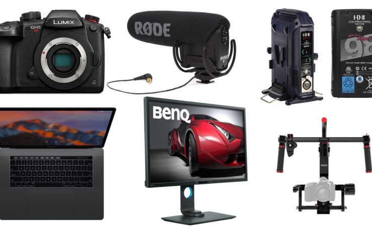 This Week’s Top 10 Deals for Filmmakers – GH5S, Gimbals, MacBook Pro, 4K Monitor and More