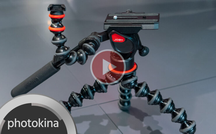 Joby Gorillapod Video Pro Gets A Fluid Head For Smooth Pan And Tilt Control