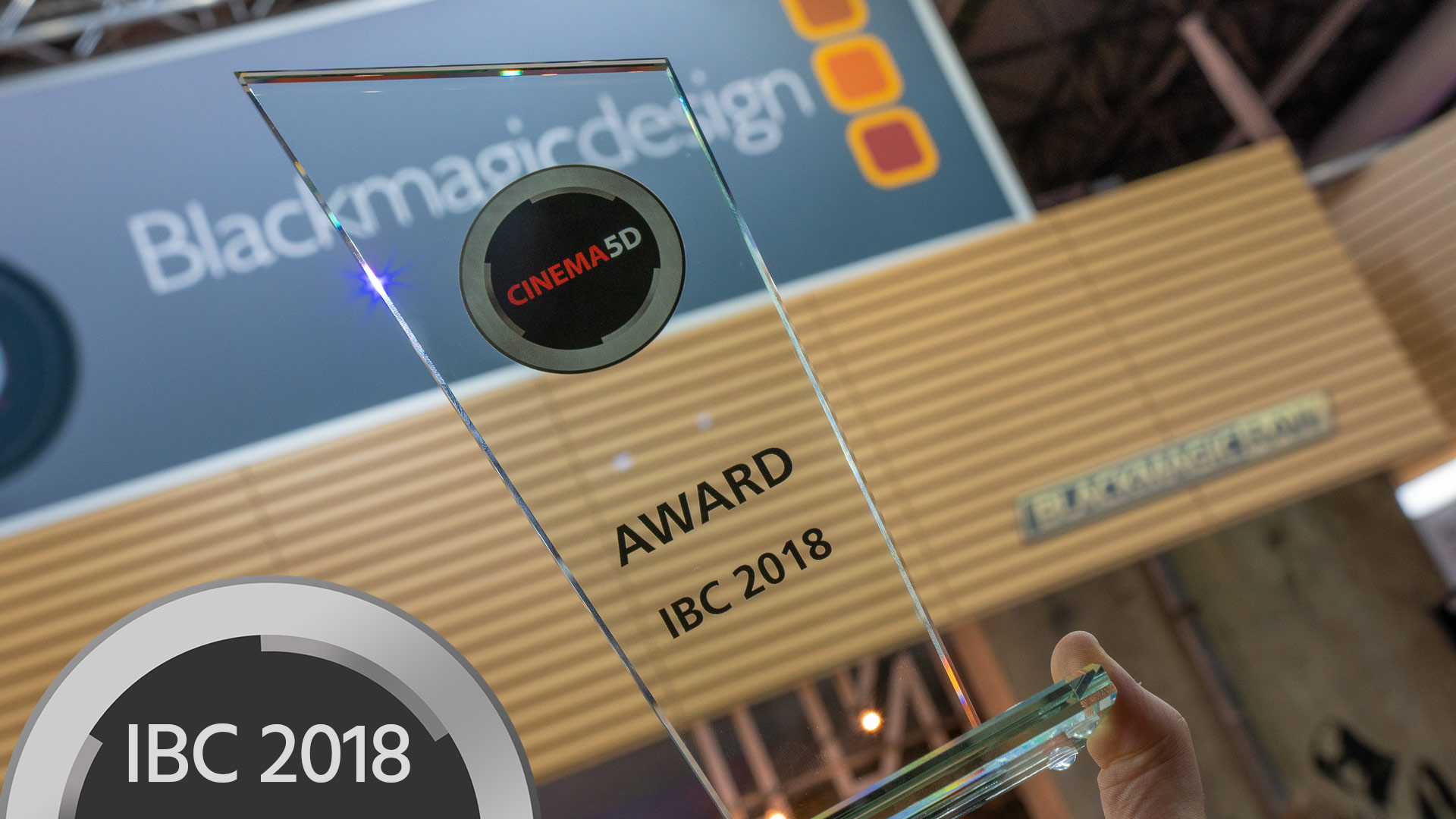 Blackmagic RAW gana el Premio a la Innovación Tecnológica de cinema5D en la IBC 2018