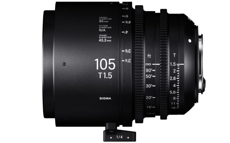 SIGMA Adds 28mm, 40mm and 105mm to Cine Lineup