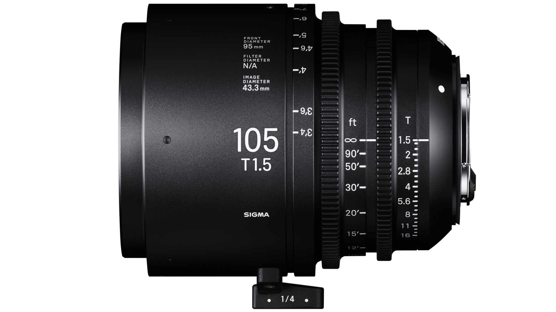 シグマが28mm, 40mm、105mmシネレンズを発表