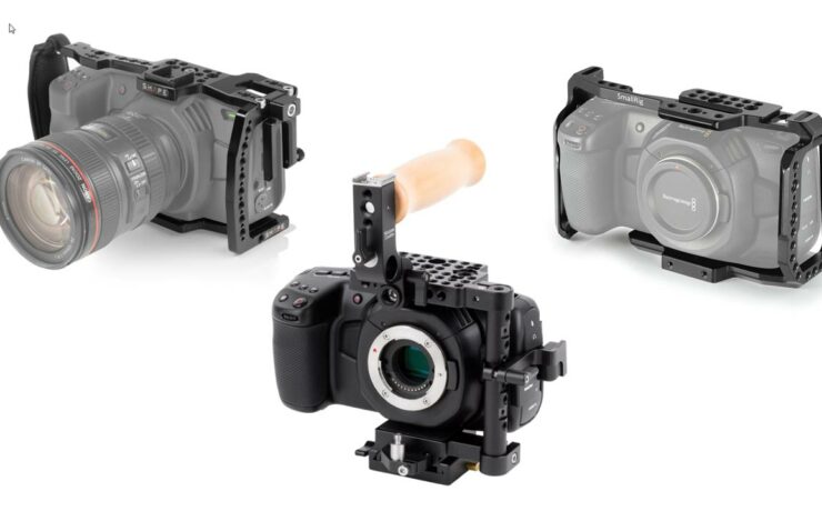 More Cages for the BMPCC 4K by Shape, Wooden Camera and SmallRig