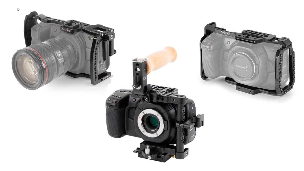 BMPCC 4K用のケージが続々登場 － Shape、Wooden Camera、SmallRigからも