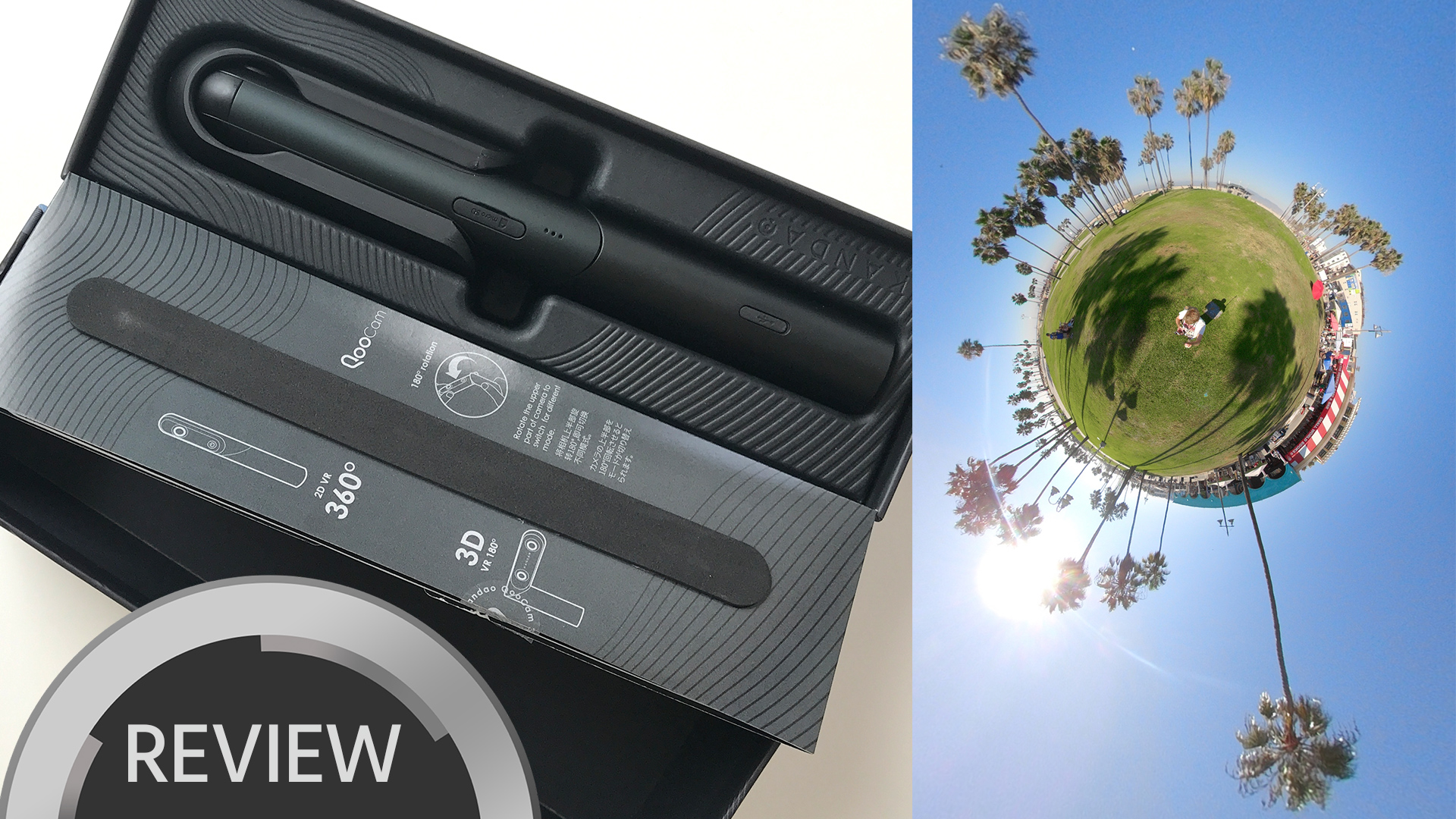 Reseña de la Kandao QooCam y muestras de video 3D 180/360