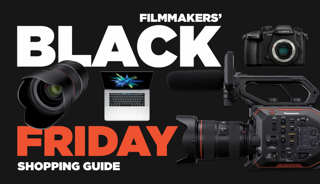 Filmmakers' Black Friday Shopping Guide - GH5, A9, 80D, EVA-1, MZED, DJI and much more