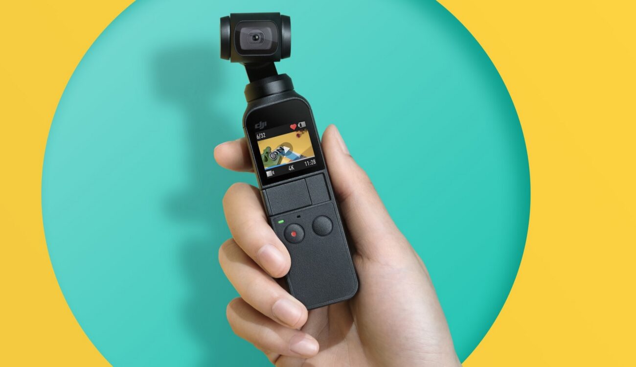 DJI Osmo Pocket - Tiny 3-Axis Stabilized Camera with 4K 60fps Recording
