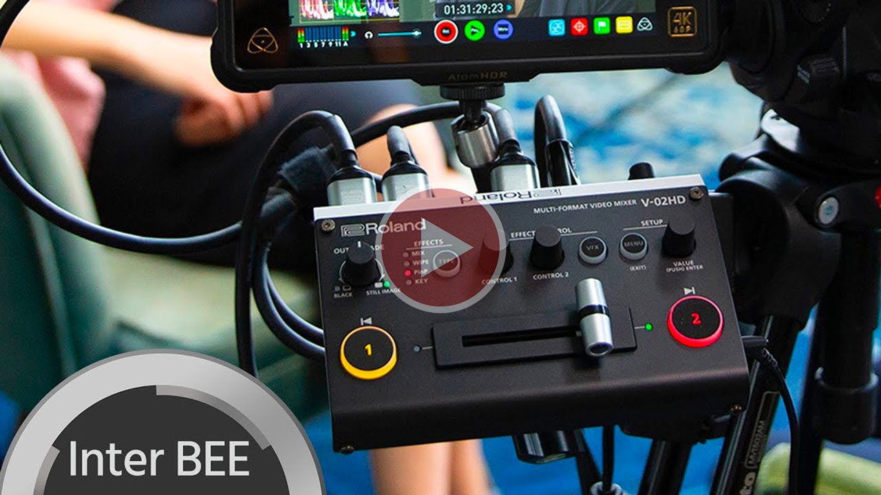 Roland V-02HD – el mezclador de video más pequeño del mundo