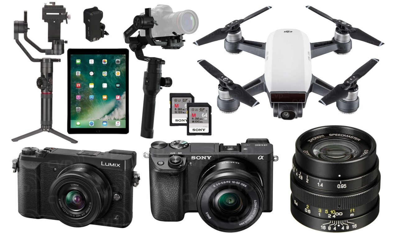 Top 10 Last Minute Xmas Deals for Filmmakers – Ronin-S, Crane 2, iPad Pro, DJI Spark and More