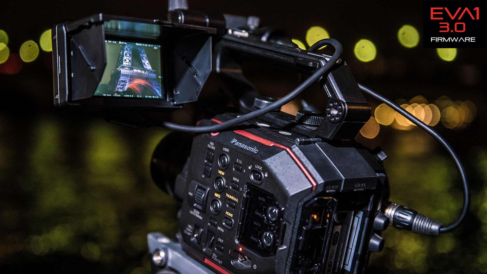 Lanzamiento del firmware 3.0 para la Panasonic EVA1 – trae el códec HEVC H.265 y más