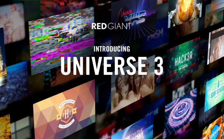 Red Giant Universe 3.0 – Dashboard, Text Effects and More