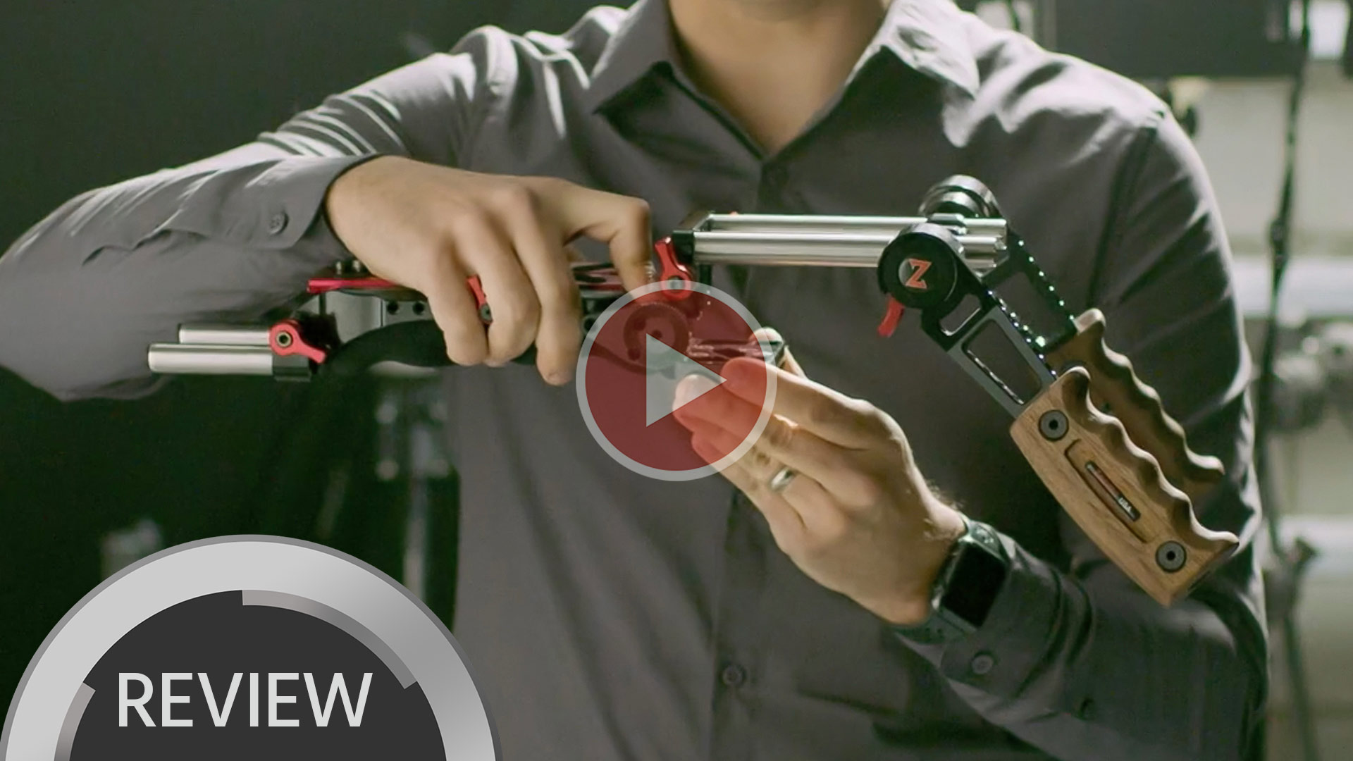 Video de reseña de la plataforma de hombro RED DSMC 2 de Zacuto