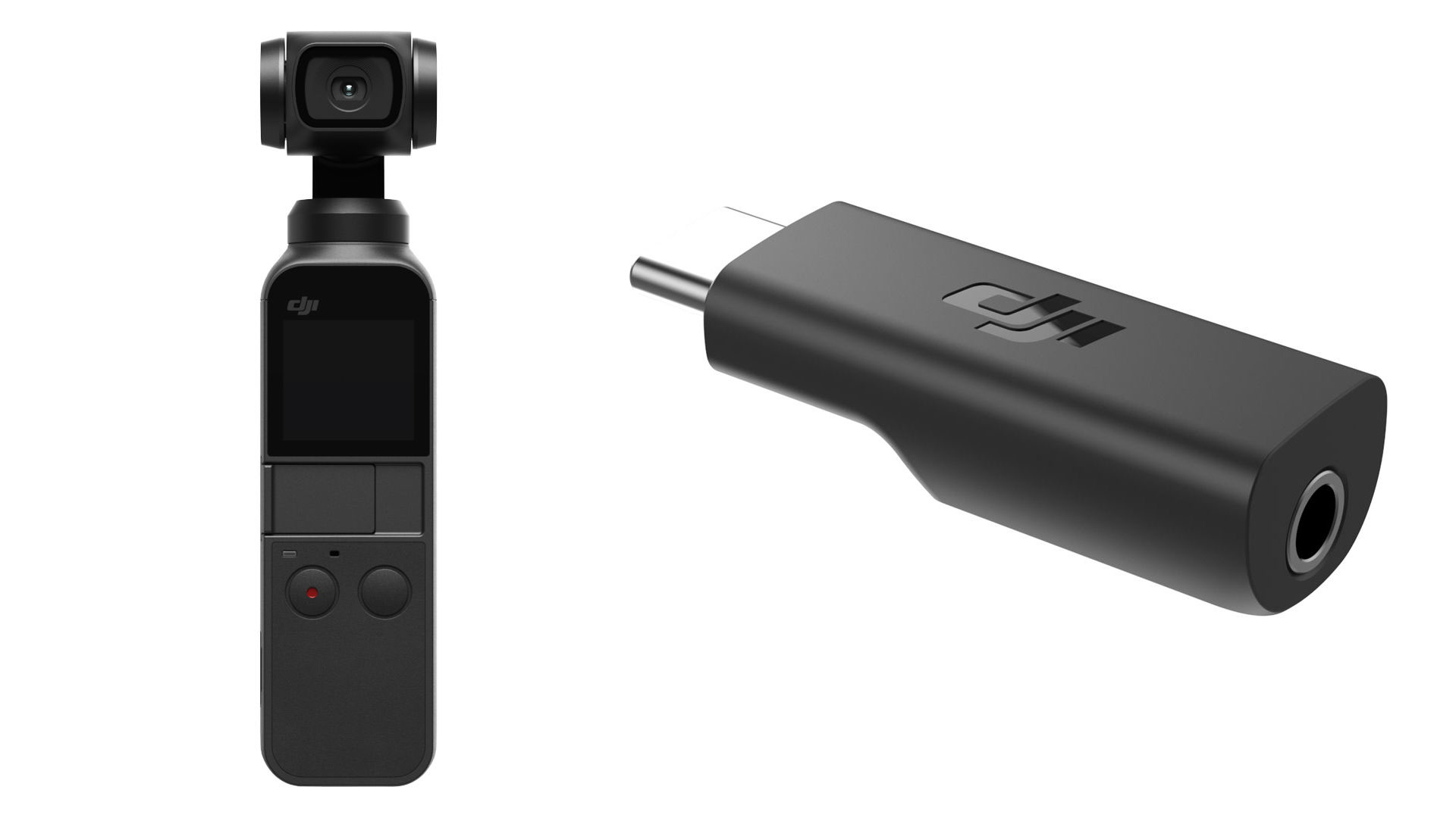 Adaptador de audio para DJI Osmo Pocket permite entrada de micrófono de alta calidad