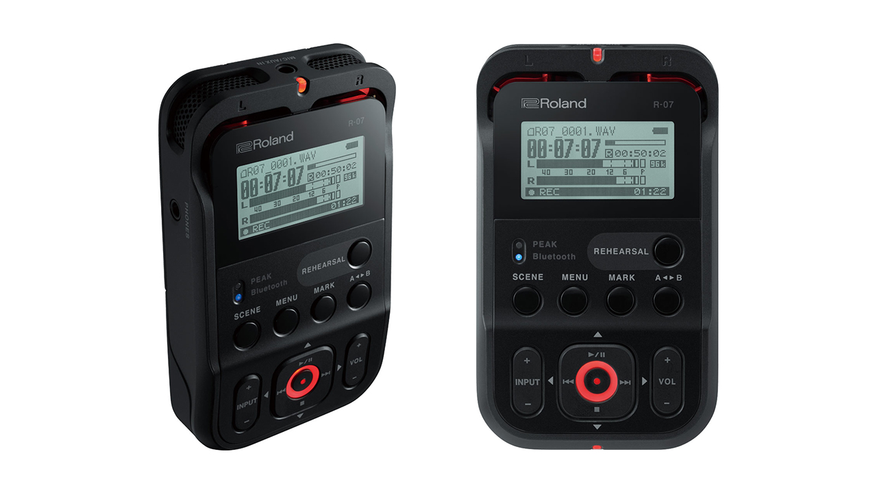 Grabadora de audio ultra-portátil Roland R-07