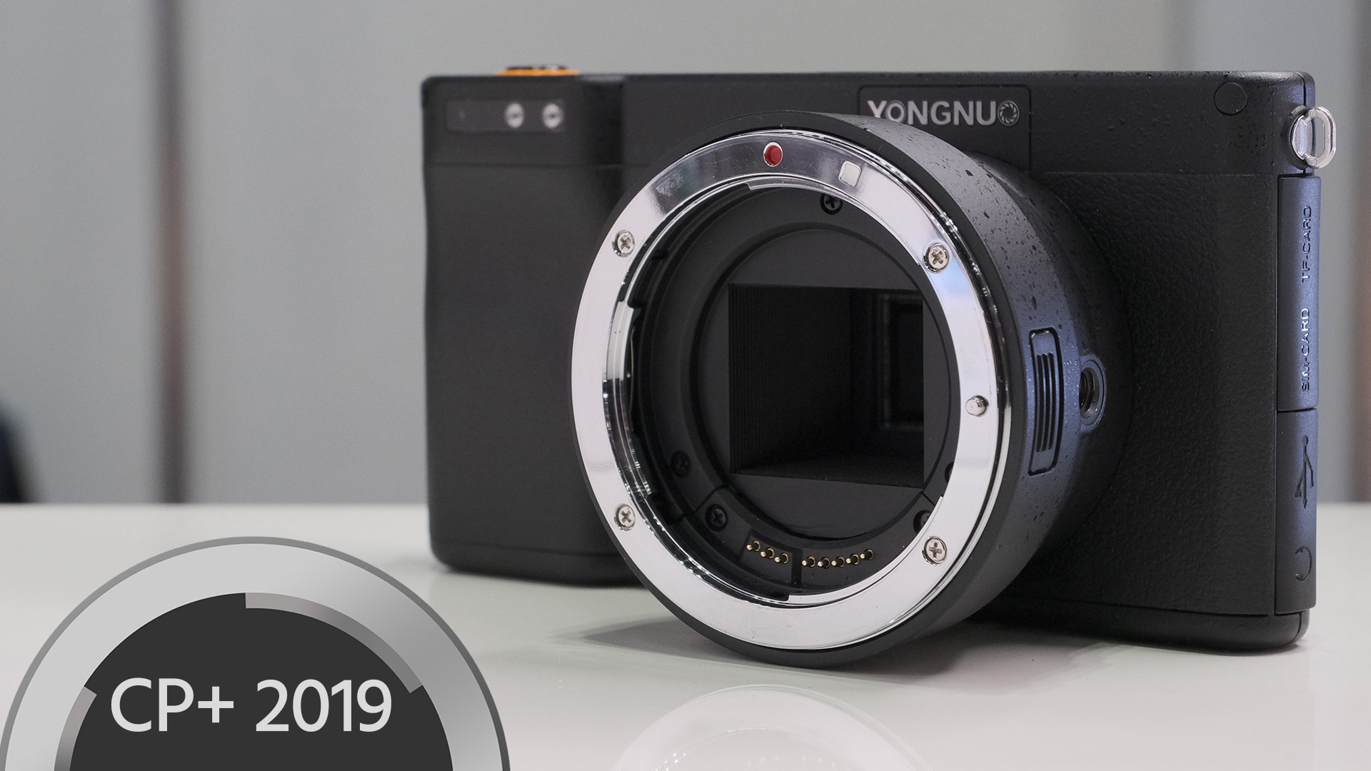 Descripción de la Cámara Android Yongnuo YN450 - Micro 4/3 y montura EF
