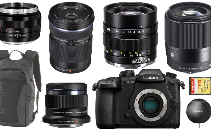 This Week’s Top 10 Deals for Filmmakers – GH5, Selection of Lenses, Backpack and More