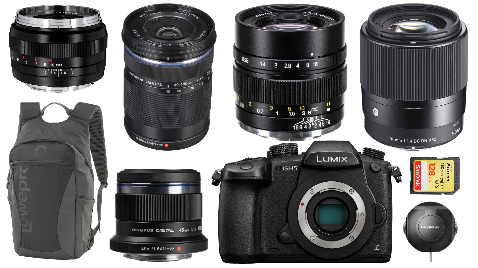 Las 10 mejores ofertas para cineastas de esta semana – GH5, una selección de lentes, una mochila y más