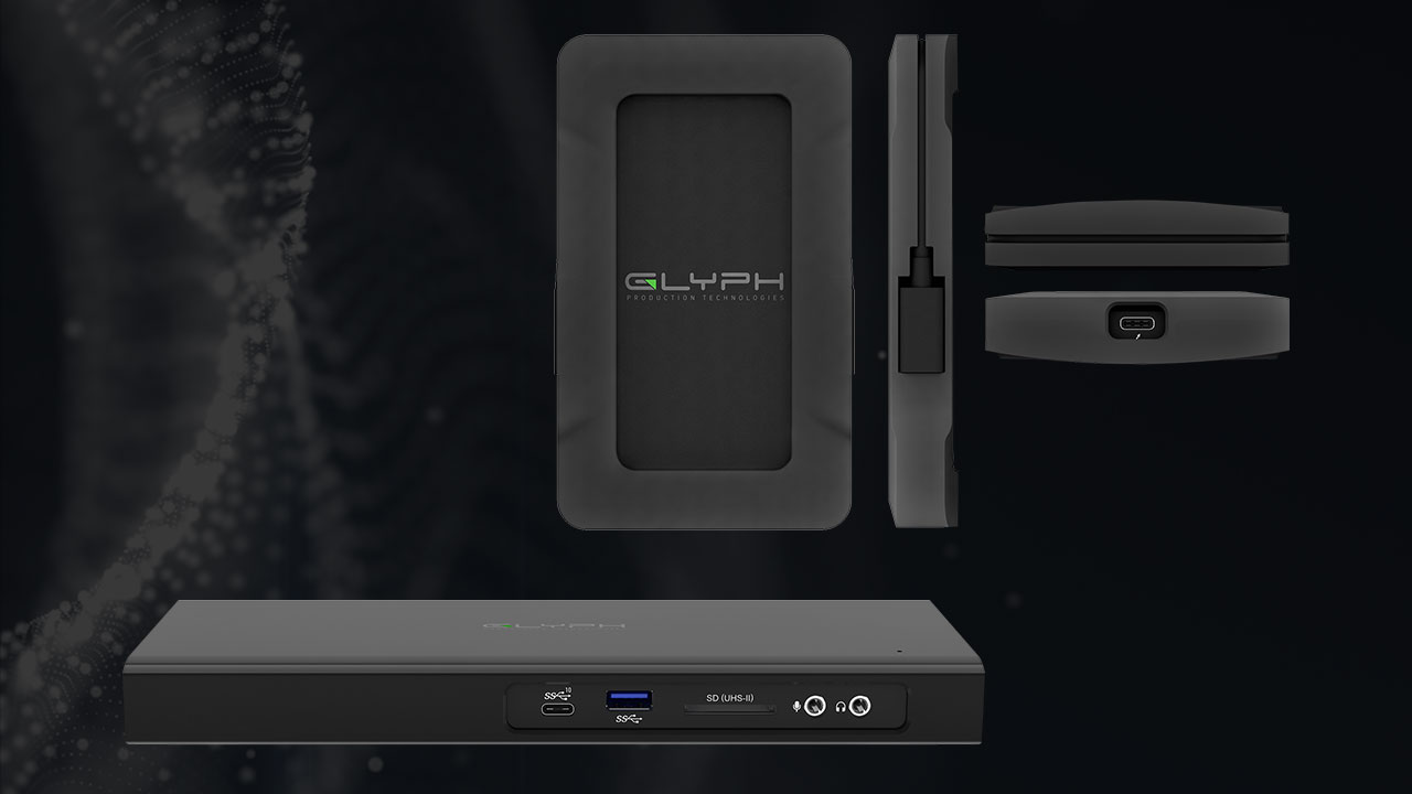 GlyphがThunderbolt 3 Dockを発売 － 高速SSDドライブ