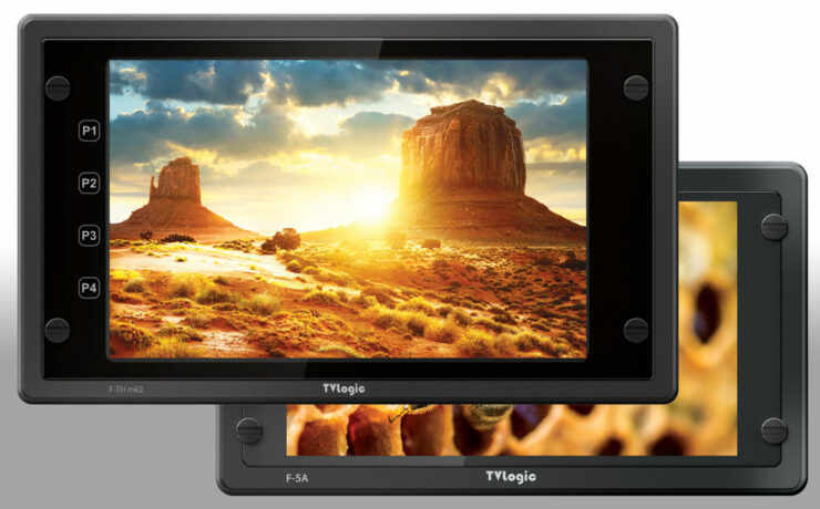 TVLogic F-7H mk2 and F-5A Monitors Announced