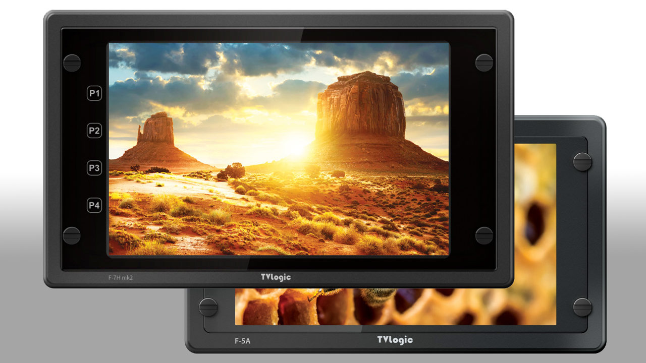 TVLogic F-7H mk2 and F-5A Monitors Announced