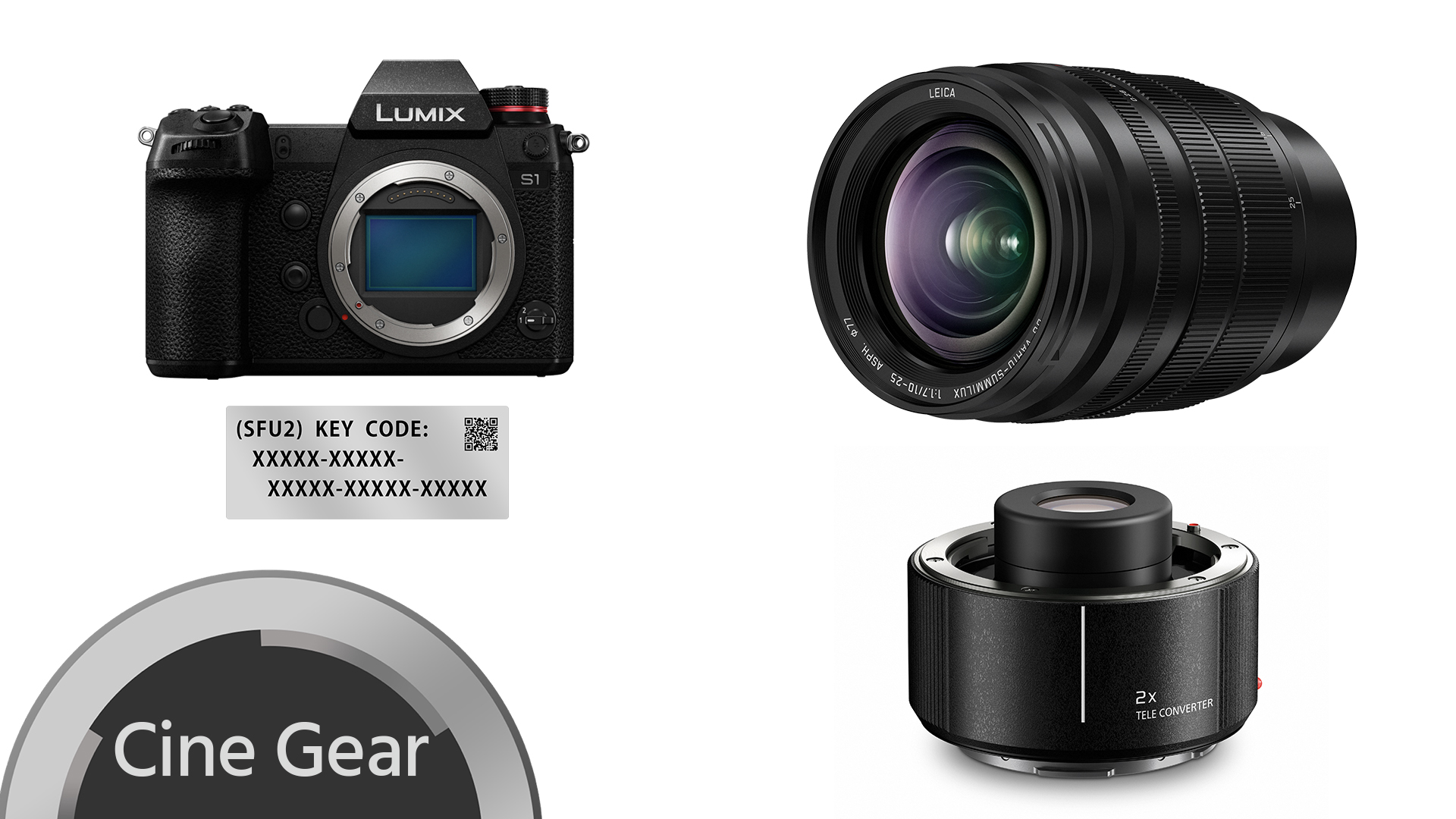 Actualización de firmware de la Panasonic S1, anuncian teleconvertidores LUMIX S y lente 10-25 mm F/1.7