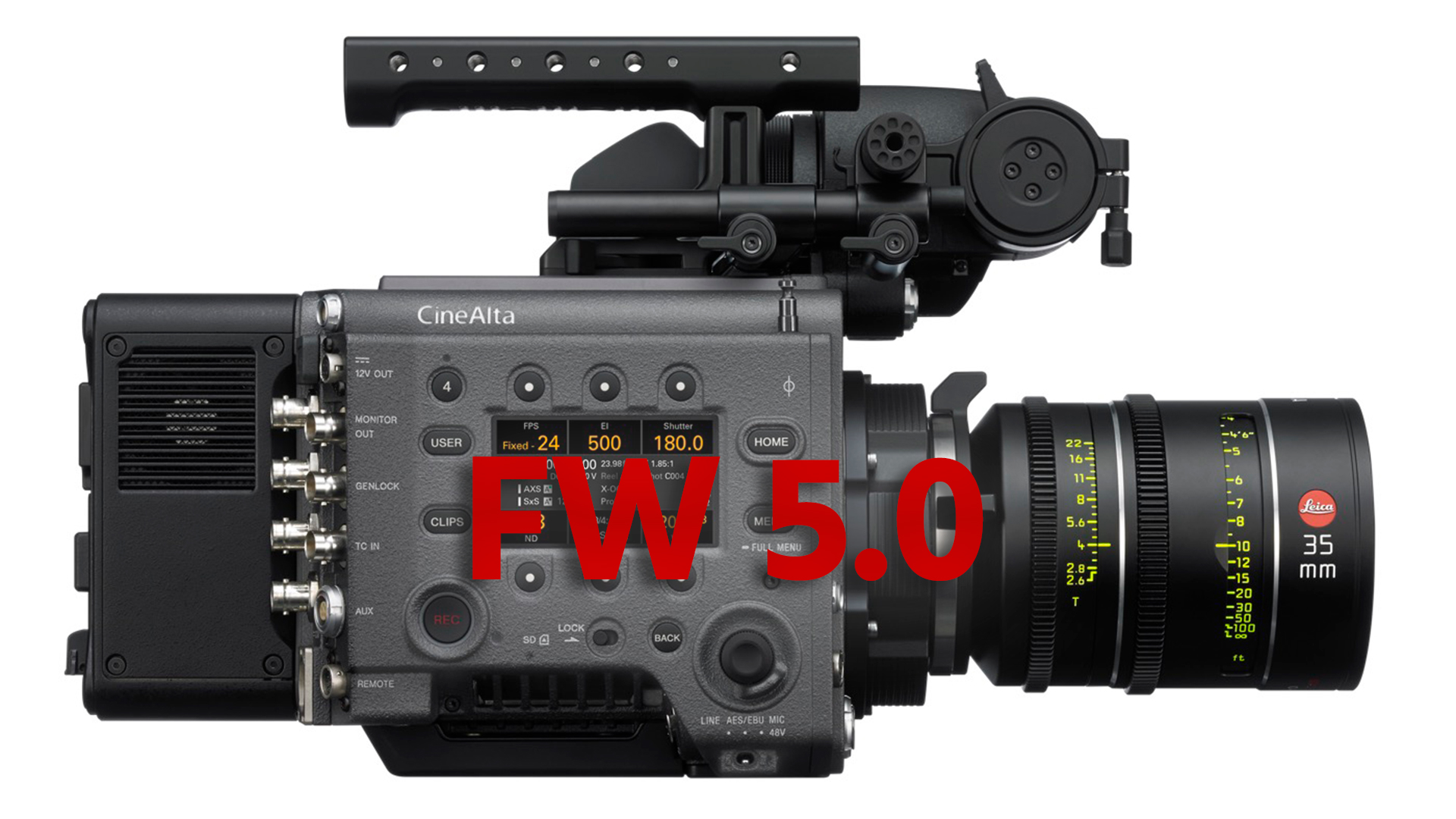 Anuncian Firmware 5.0 para la Sony VENICE - Nuevos modos HFR hasta 6K 90fps