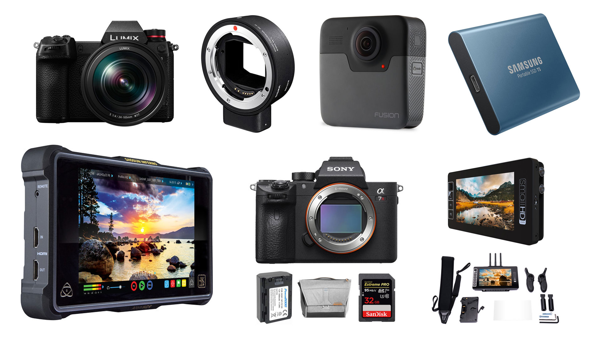 Las mejores ofertas en productos de filmación de la semana, de Sony, SmallHD, GoPro, Atomos, Samsung y más