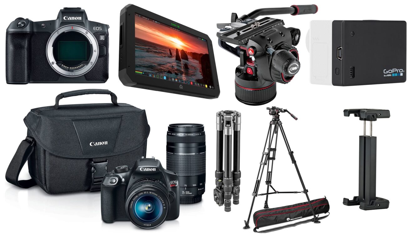 Top Deals for Filmmakers – $1000 Off Atomos SUMO, Discounts on Canon EOS R, Manfrotto Nitrotech and More