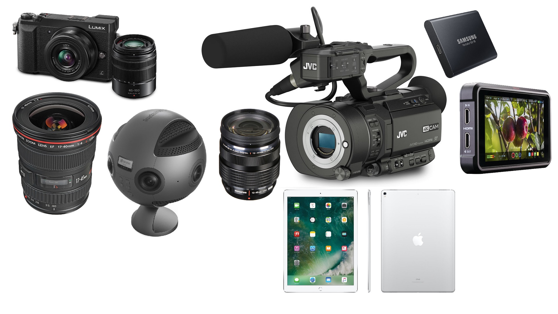 Las mejores ofertas de esta semana para cineastas: Sony a7R II y a7R III, LUMIX GX85, lentes Canon, Insta360 Pro y más