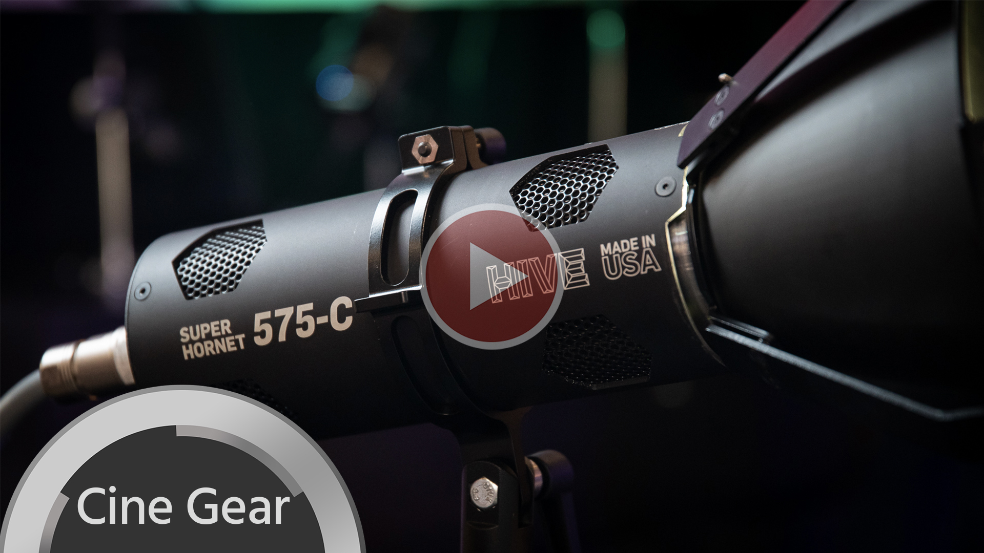Hive Super Hornet 575-C en nuestras manos – fuente de luz a color de alta potencia